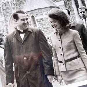 Press Photo - Jacqueline Kennedy Visits Montreal, Canada, 1967